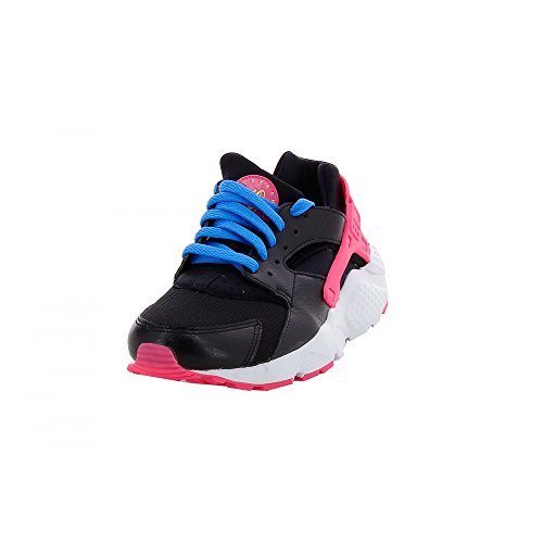 Nike Mädchen Huarache Run (GS) Laufschuhe, Mehrfarbig(Schwarz / Grün / Rosa / Blau - 2