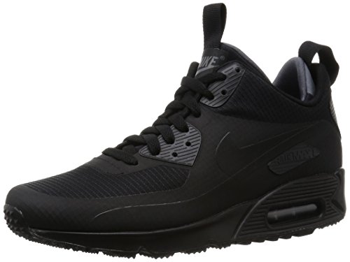 Nike Herren Air Max 90 Mid Winter Sneakers, Black