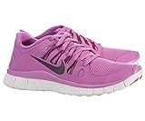 Nike Free 5.0+ Women Laufschuhe red violet-iron ore-bright magenta-summit - 40 - 